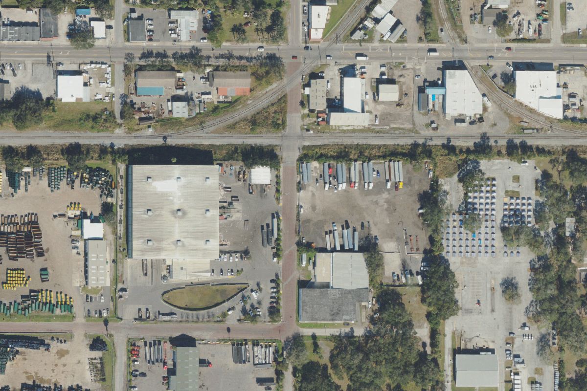 Aerial photo of Elite Used Auto at 1603 N 36th St