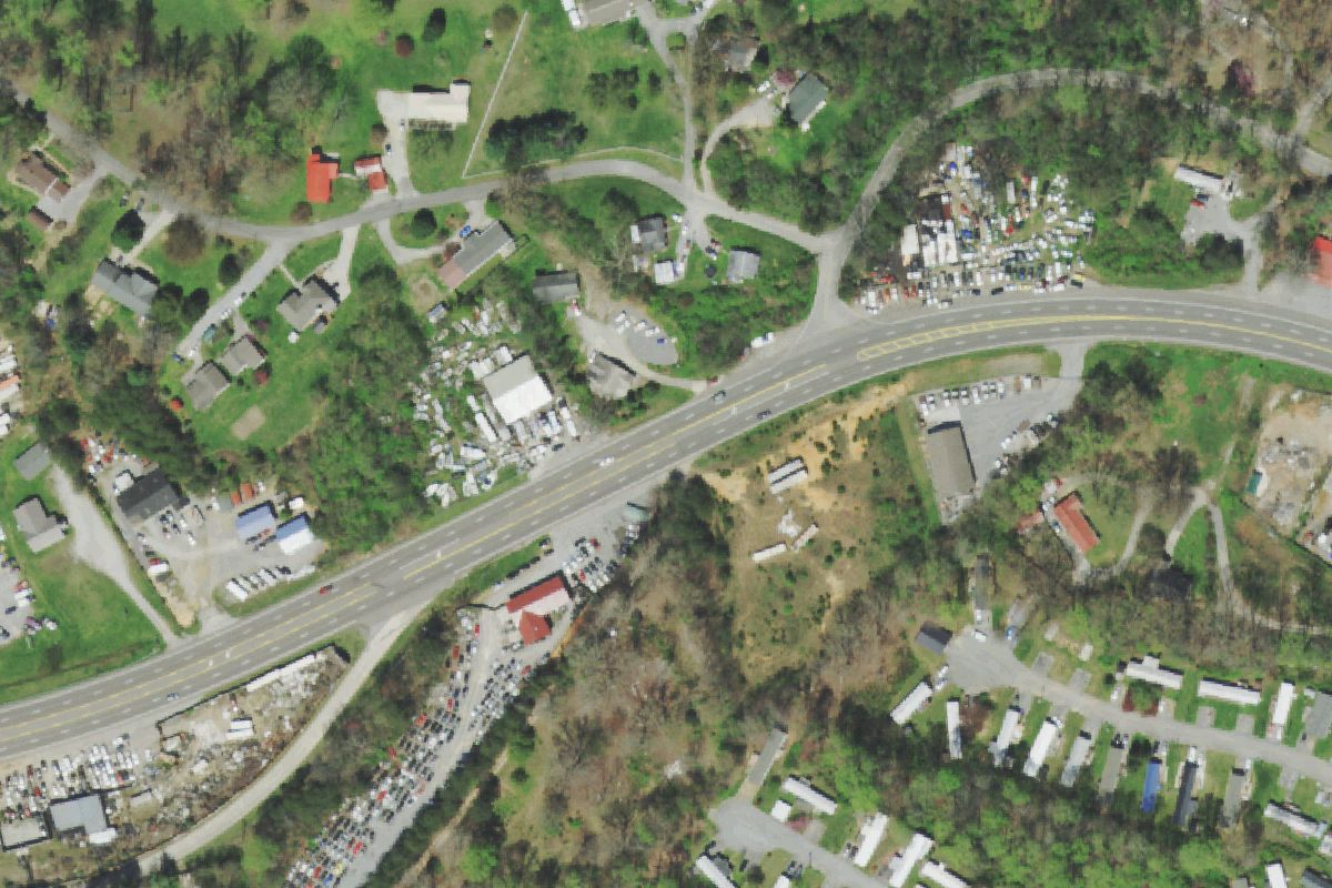 Aerial photo of European Import Auto Parts at 3412 Clinton Highway