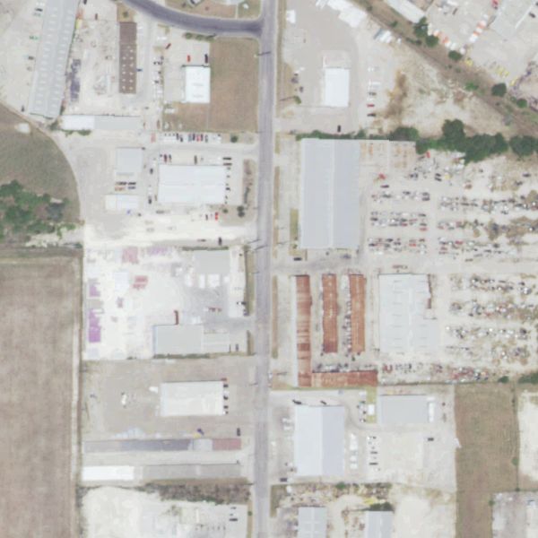 Aerial photo of Deluxe Auto Parts