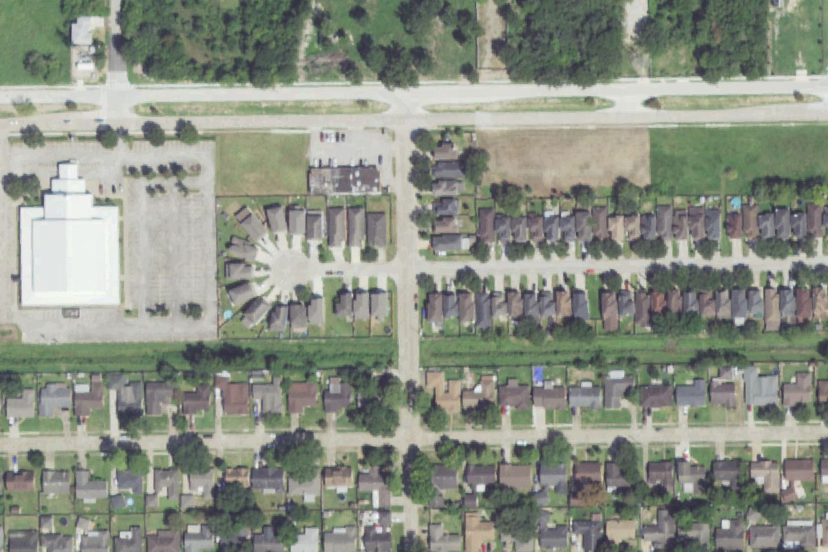 Aerial photo of Unity Auto Parts & Service at 5028 West Fuqua Garden View