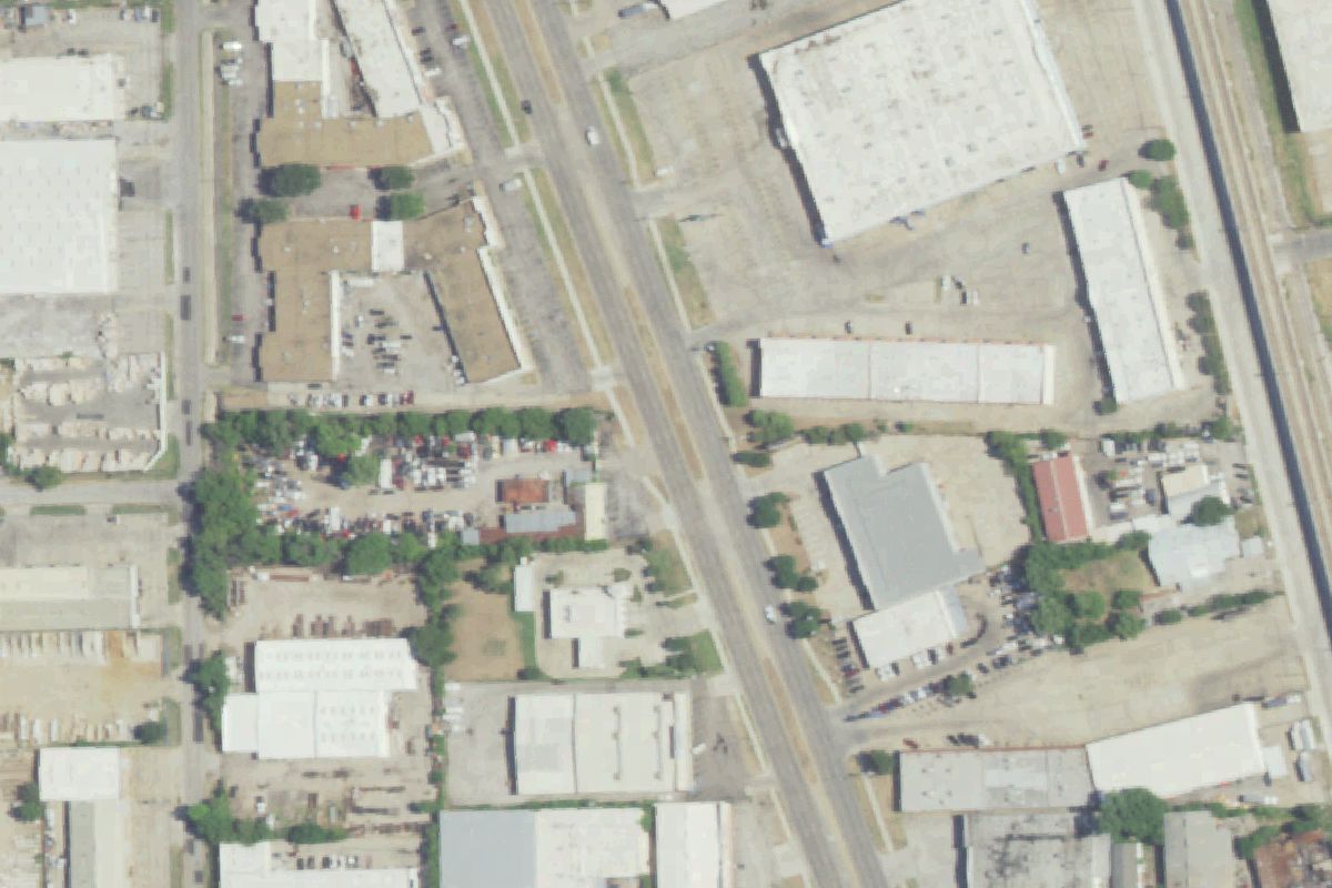 Aerial photo of Cedar Auto Recyclers