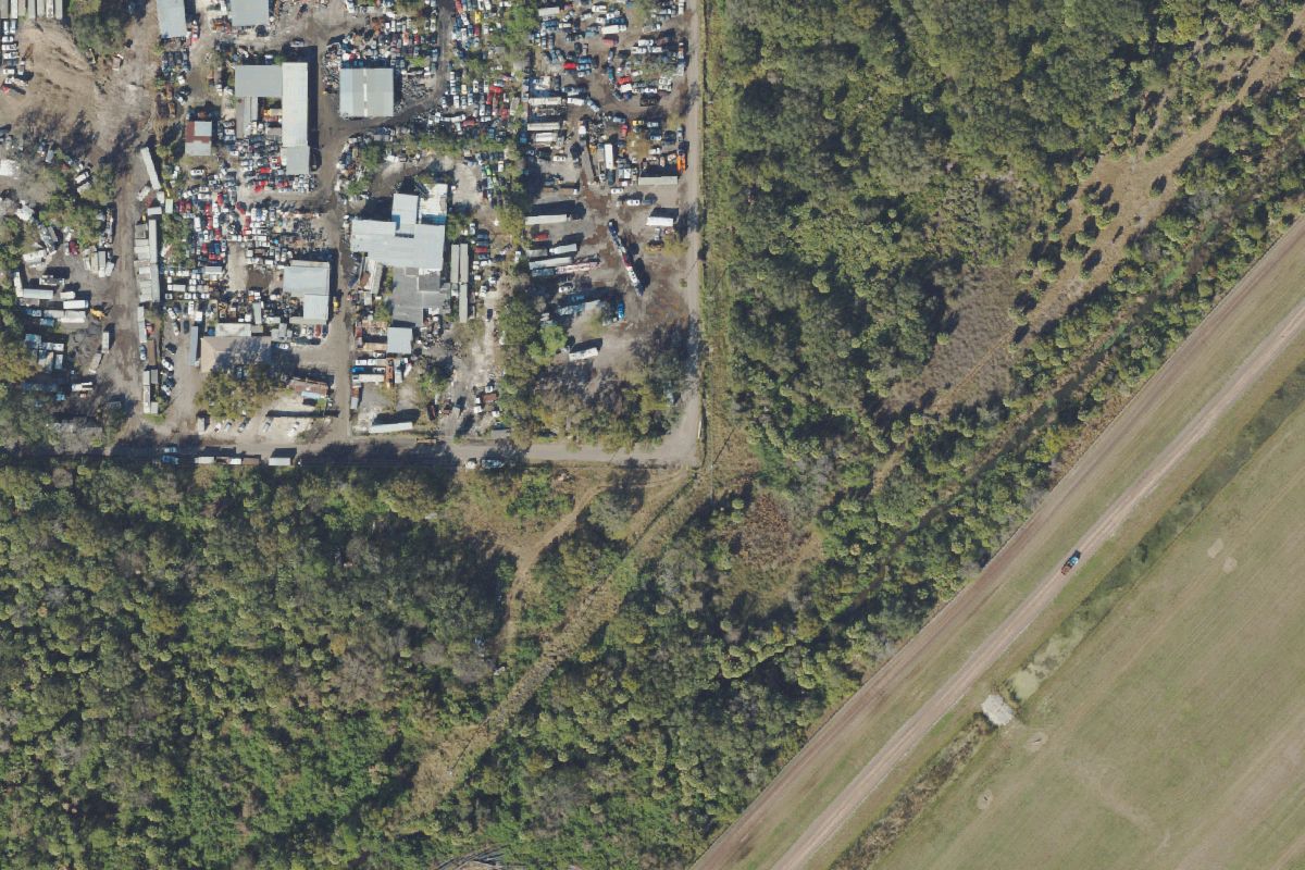 Aerial photo of Affordable Auto Salvage at 6330 Jensen Rd
