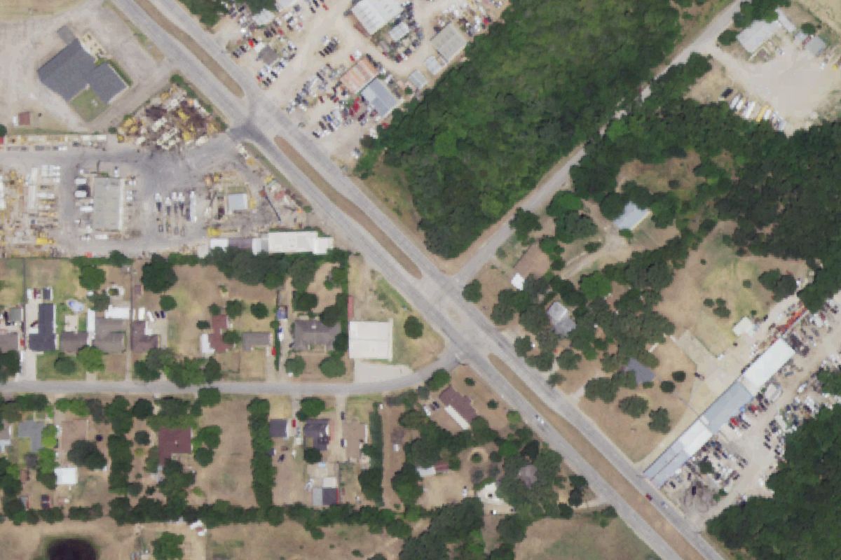 Aerial photo of Renterias Engine Parts