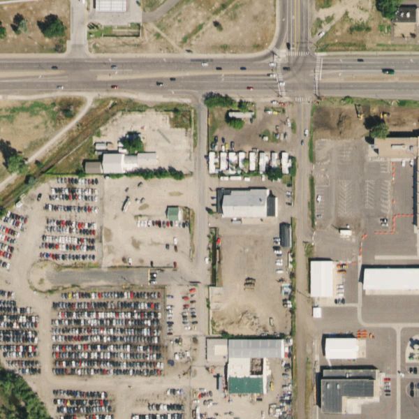 Aerial photo of U-Pull-&-Pay Aurora