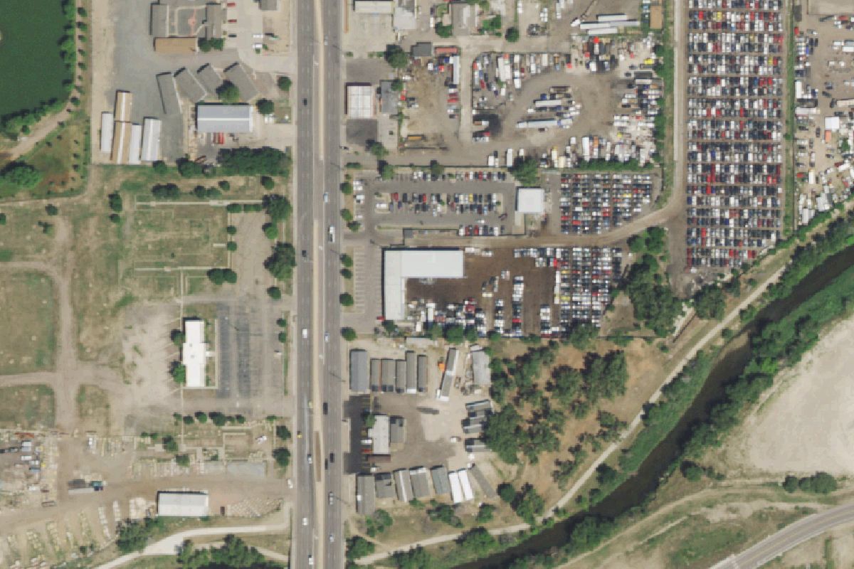 Aerial photo of LKQ Pick Your Part