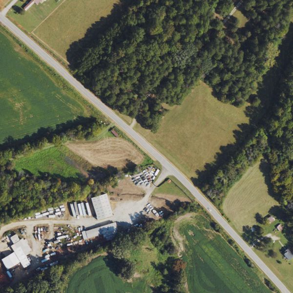 Aerial photo of Matlocks Used Cars & Parts