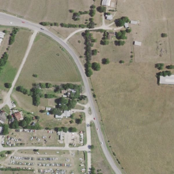 Aerial photo of Hi-Tech Auto Recycling