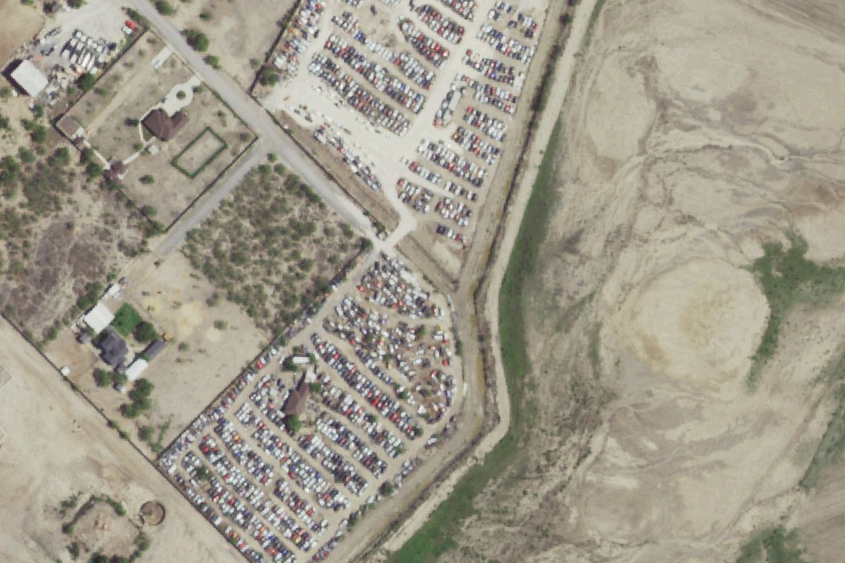 Aerial photo of Chacon Brothers Auto Parts & Glass