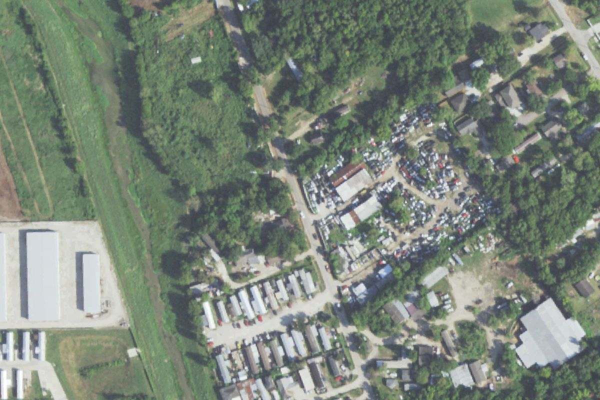 Aerial photo of Alpine Used Auto Parts