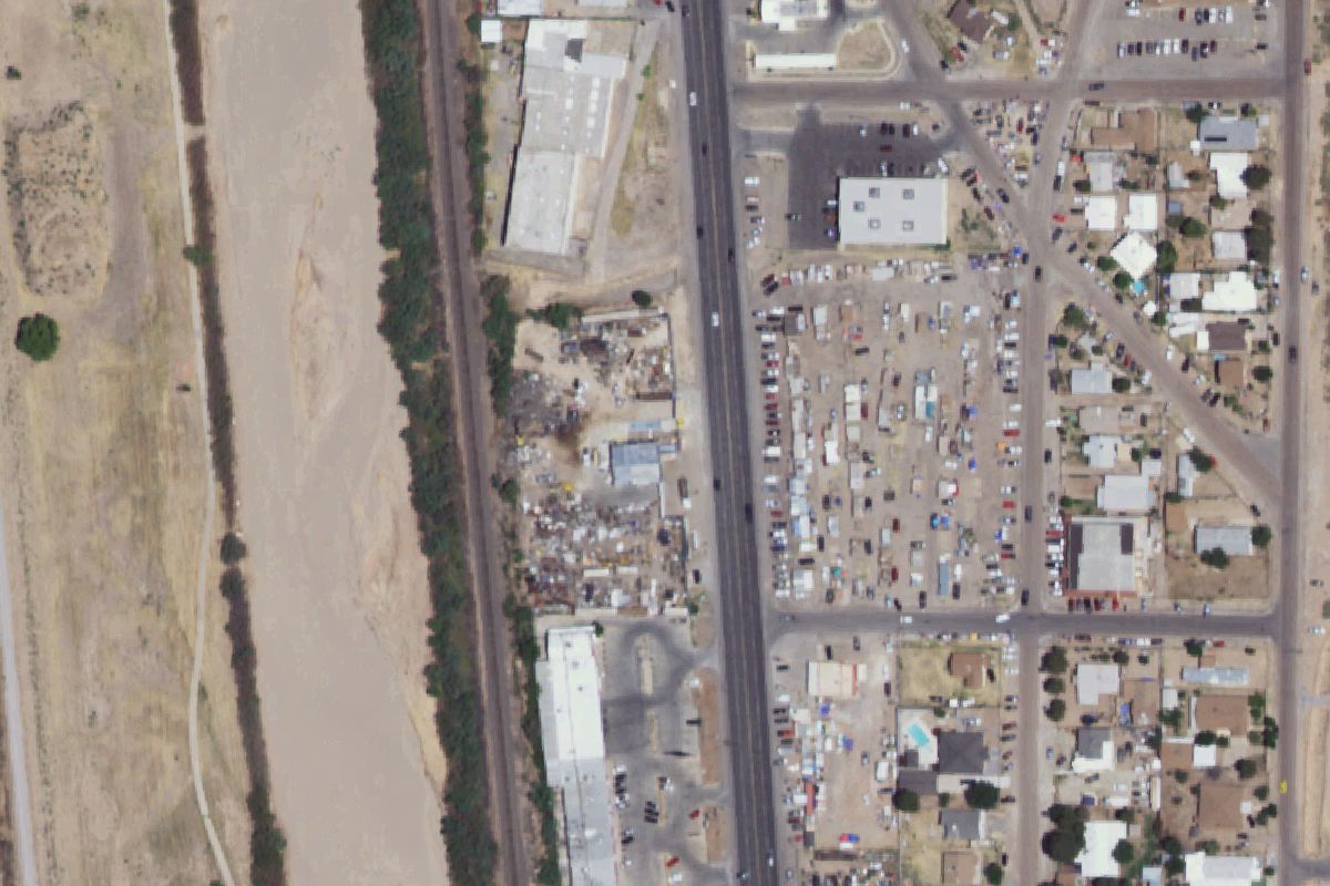 Aerial photo of Ramcon Scrap Metal Services