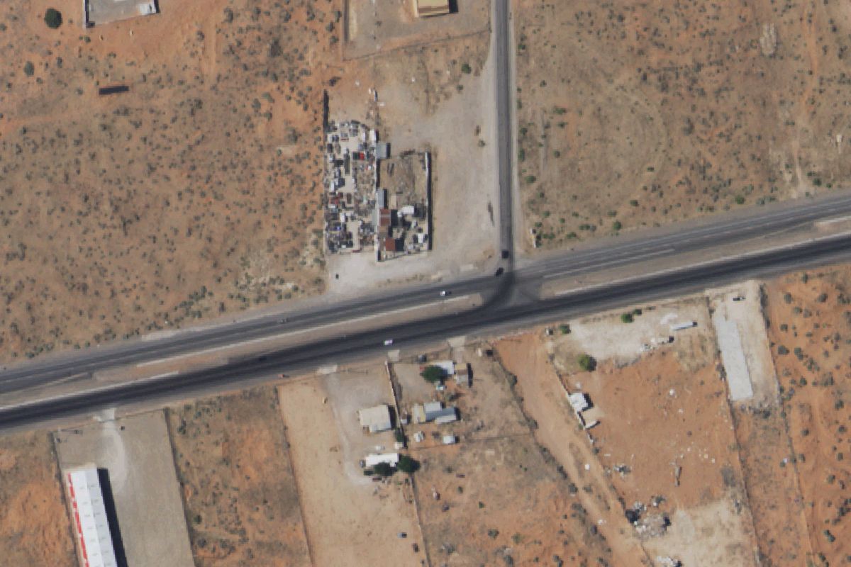 Aerial photo of Super Luceros & Auto Dismantling
