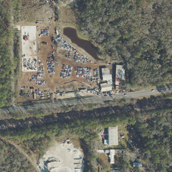 Aerial photo of A a Auto Parts