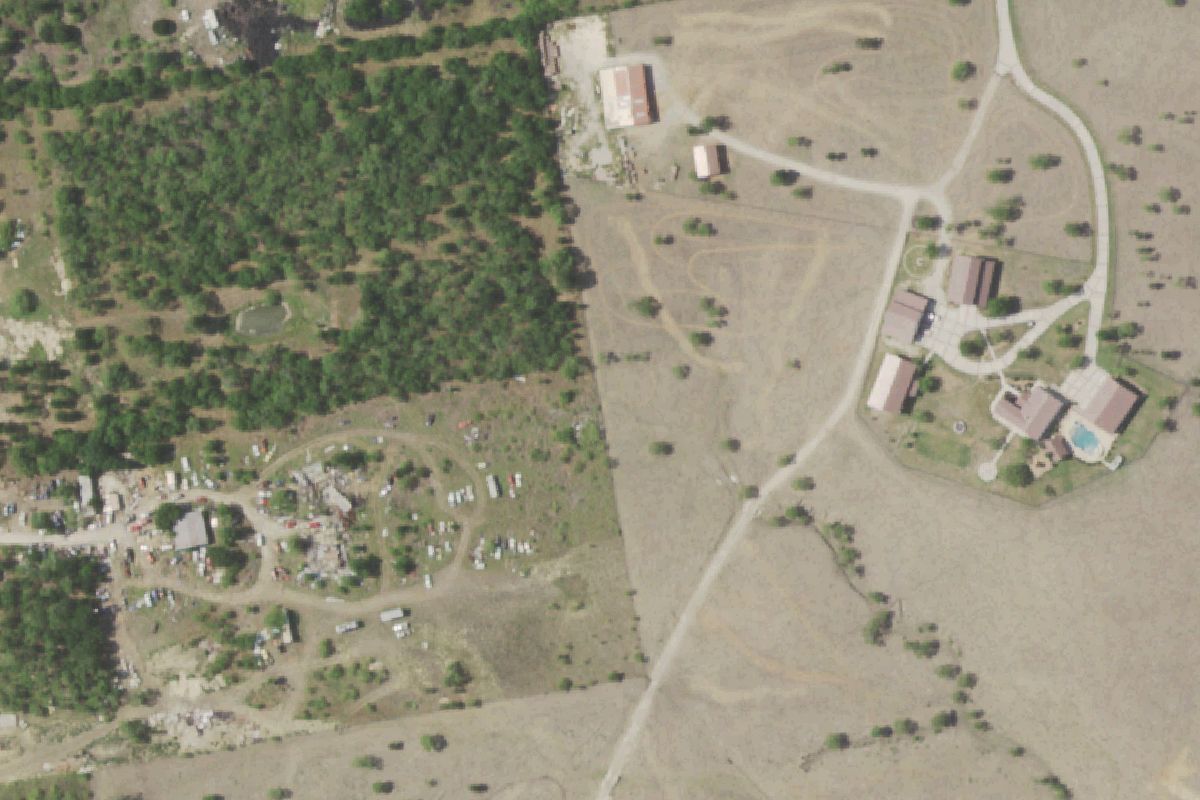 Aerial photo of Amigos Auto Parts & Auto Salvage