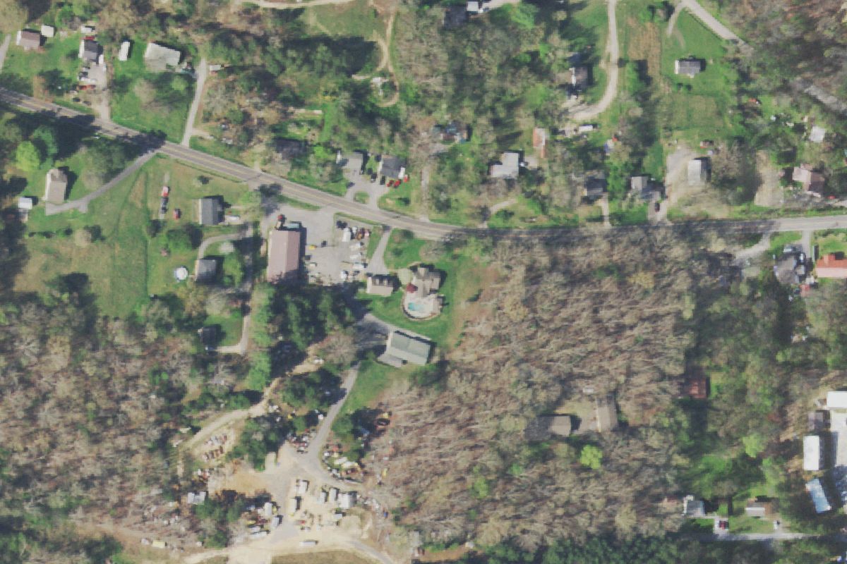 Aerial photo of Jennings Used Truck Sales & Parts