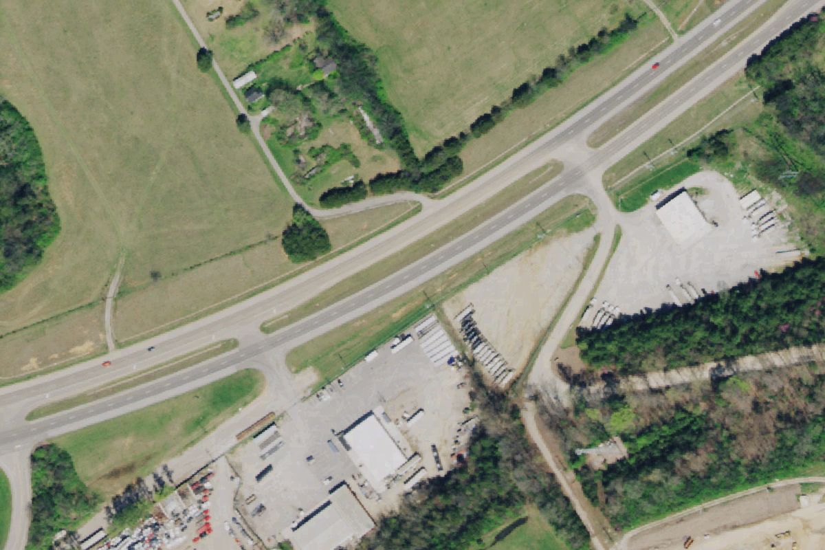 Aerial photo of Tennessee Auto Salvage & Recycling