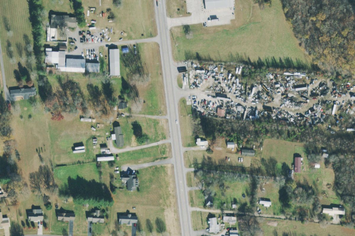 Aerial photo of Pro Auto Sales & Salvage