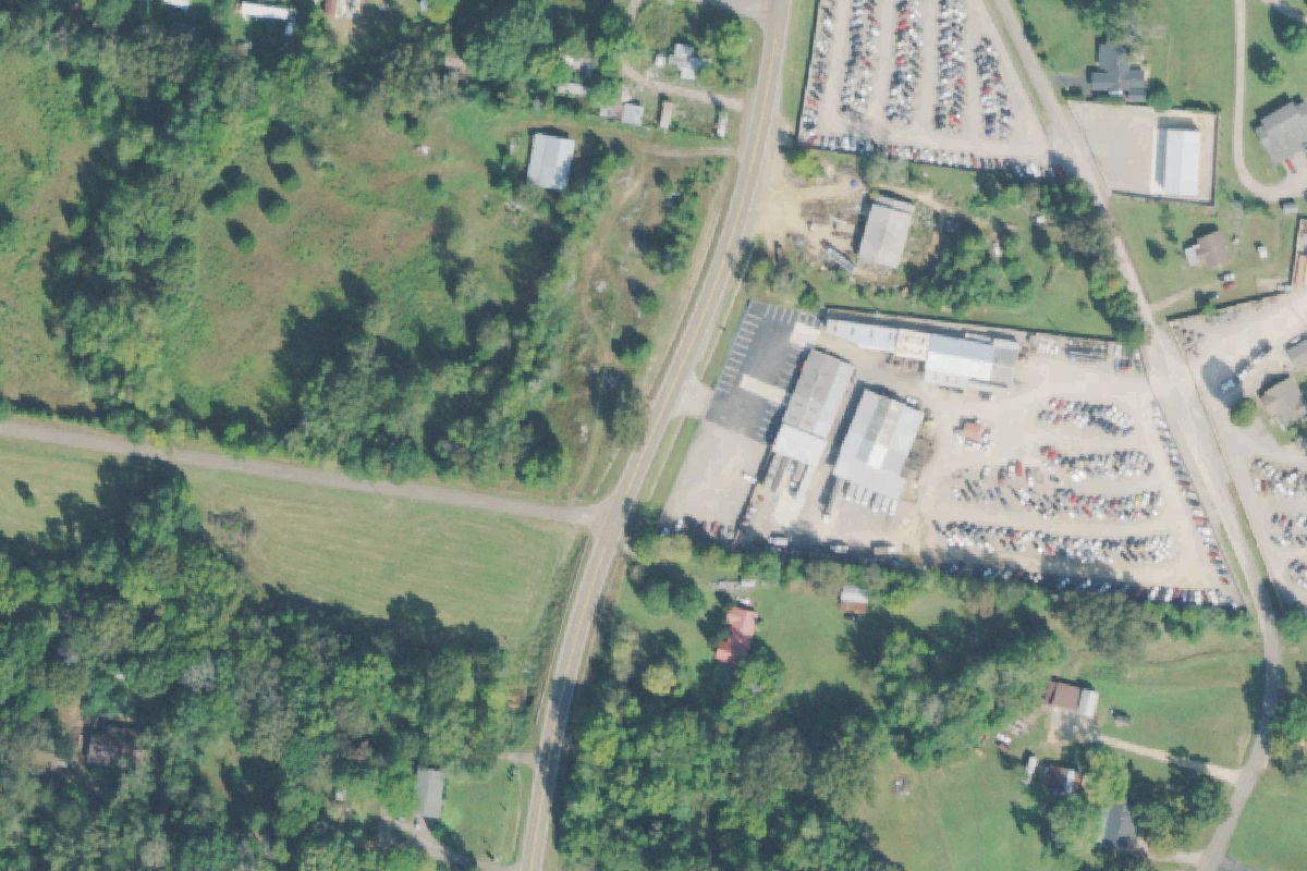 Aerial photo of Raceway Auto & Truck Parts at 5350 Highway 226