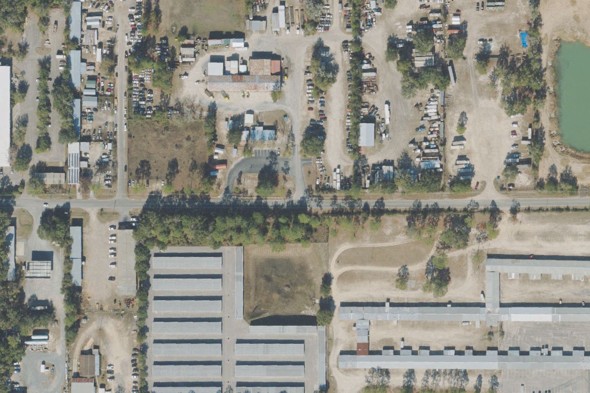 Aerial photo of Parkway Wrecker Service
