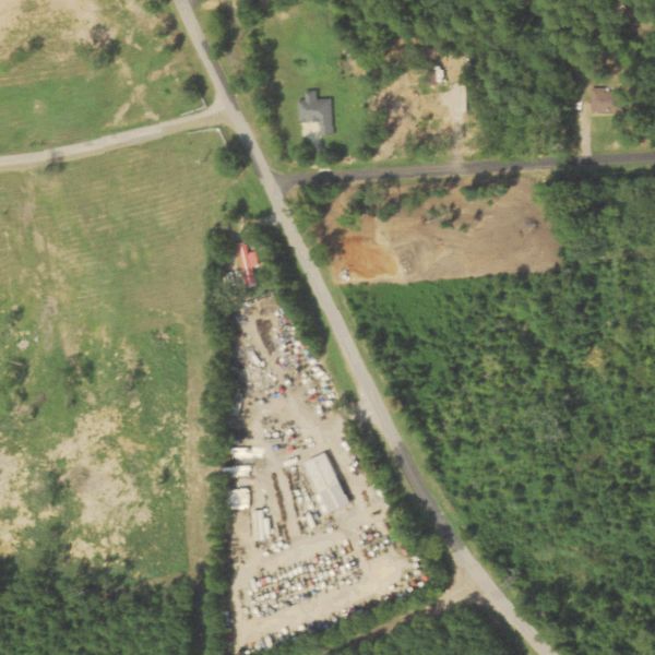 Aerial photo of C & C Truck Parts