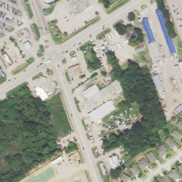 Aerial photo of Spring Scrap Metal Recycling
