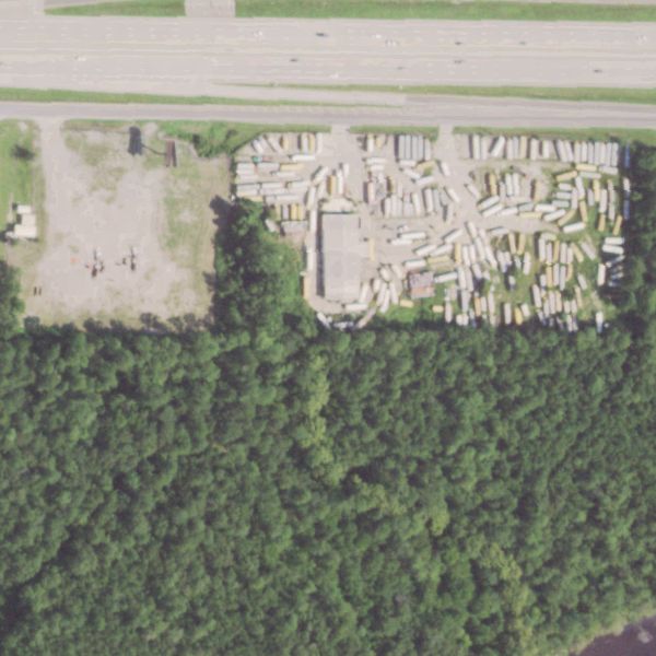 Aerial photo of I-10 Auto Parts