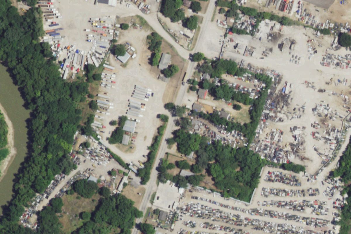 Aerial photo of Johndy Imports