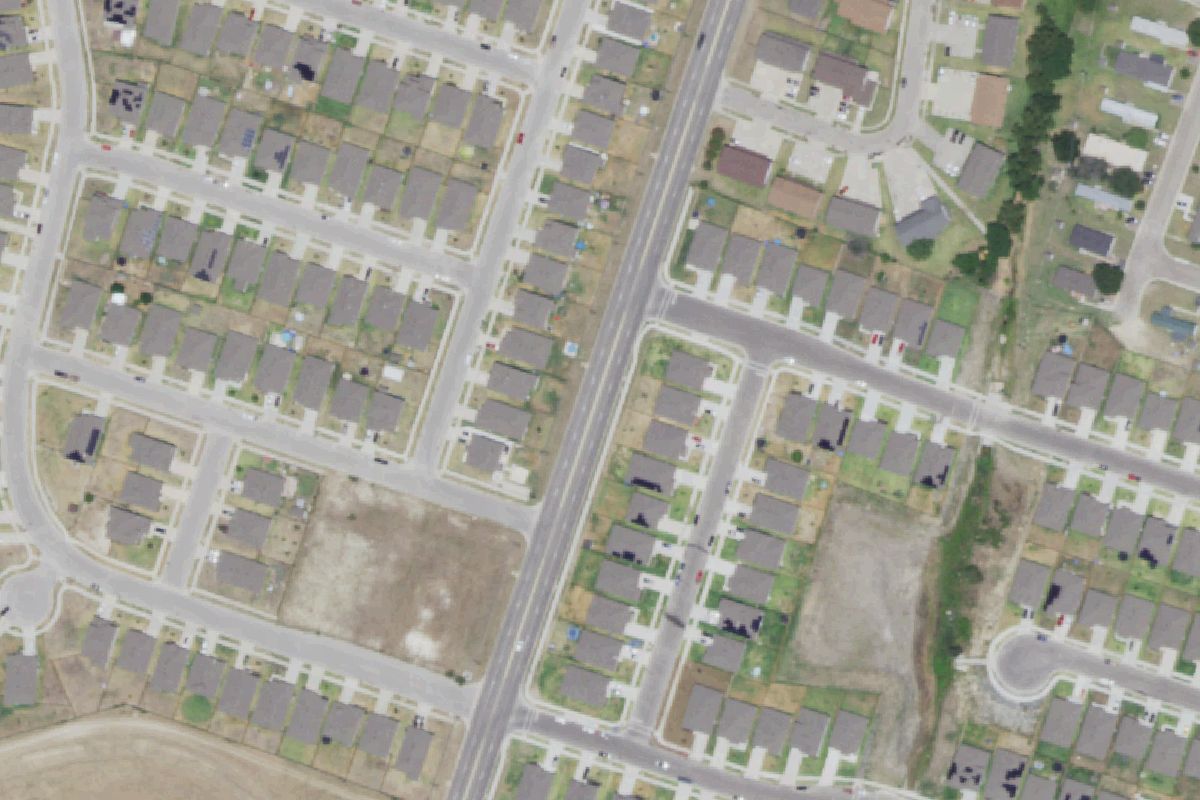 Aerial photo of Triple R Auto Salvage & Sales