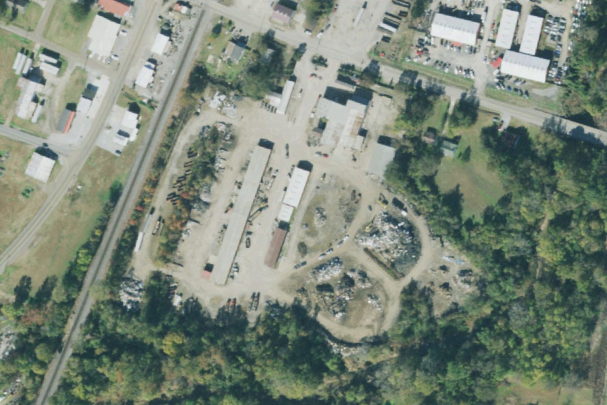 Aerial photo of American Recycling