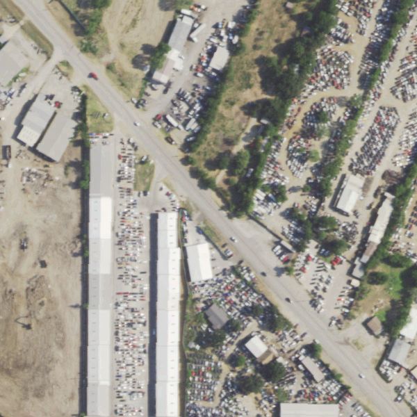 Aerial photo of Alpha-Omega Imports