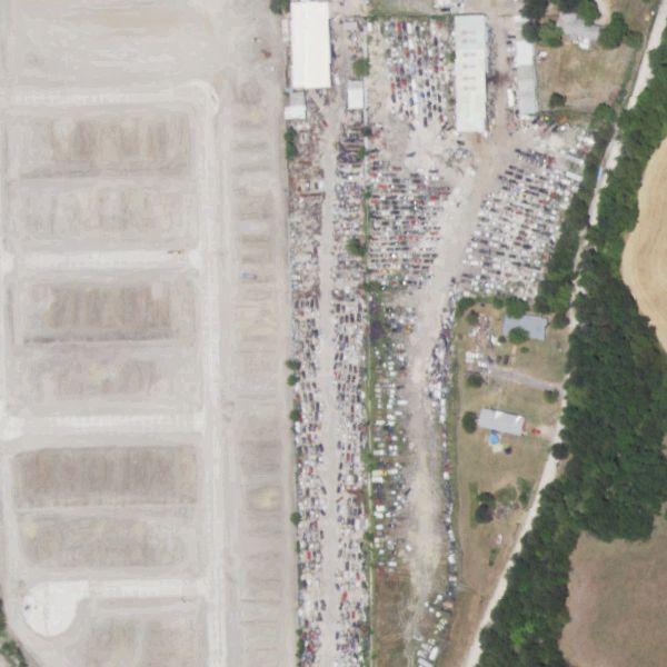 Aerial photo of Wheels Auto Recyclers