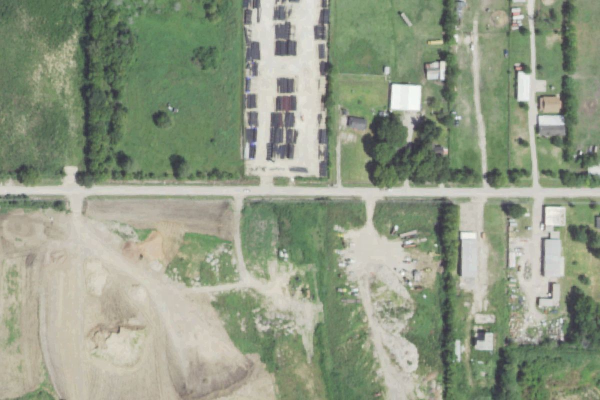 Aerial photo of Allison Auto Parts