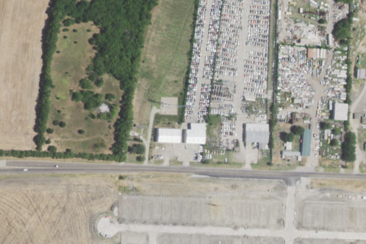 Aerial photo of Nevada Import Parts & Auto at 1500 W FM 6