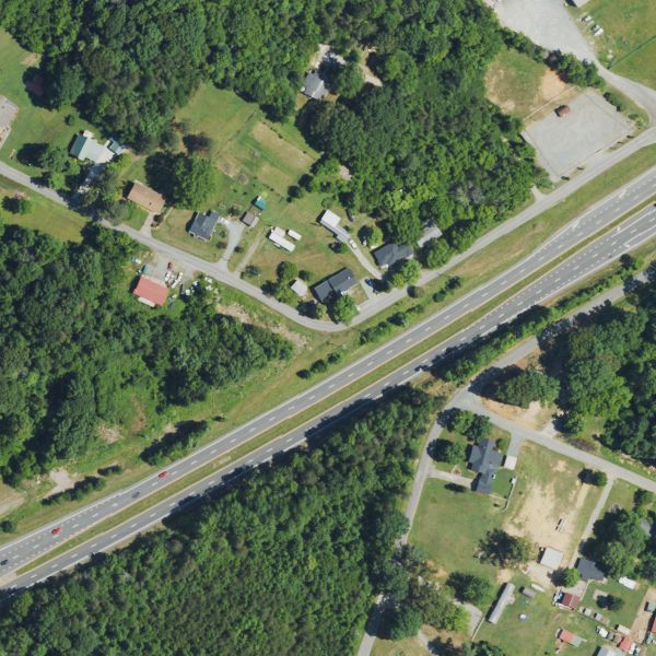 Aerial photo of Amk Auto Parts Sales & Service