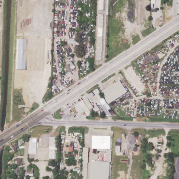 Aerial photo of Frank's Auto Parts