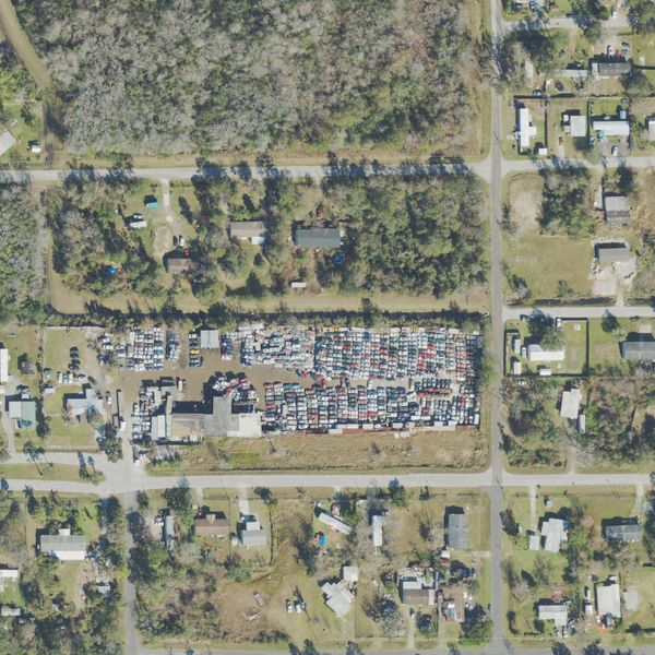 Aerial photo of Best Used Auto Parts