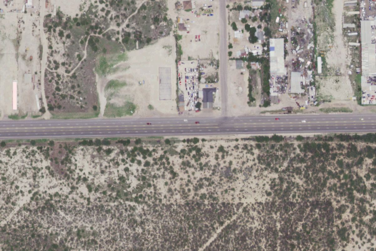 Aerial photo of Elizondo Auto Parts