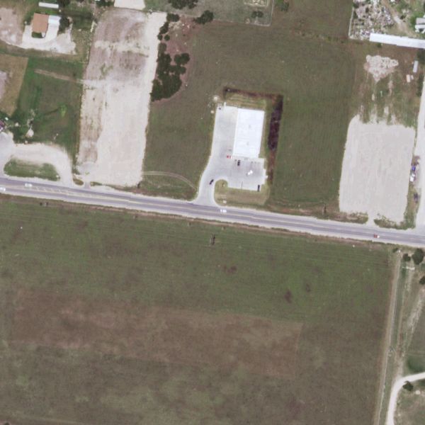 Aerial photo of Yellow's Auto Sales and Auto Parts