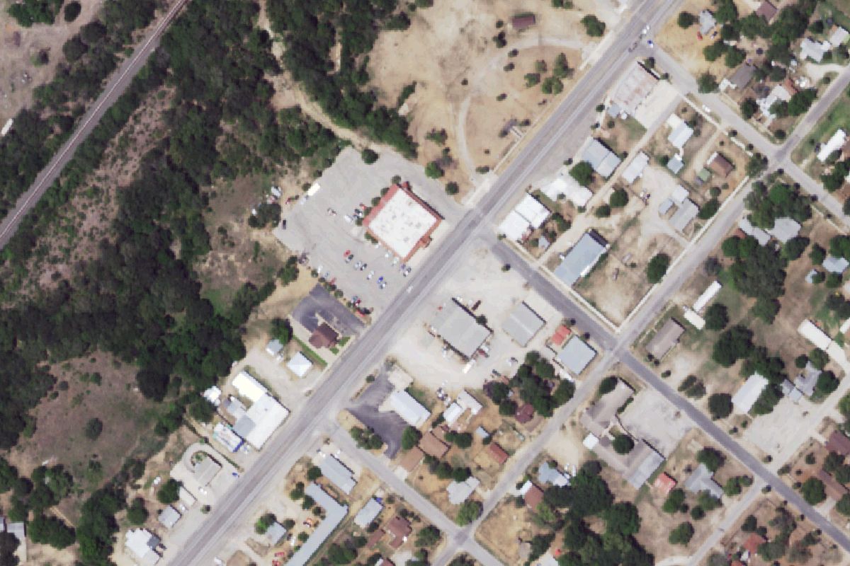 Aerial photo of Alamo City Imports