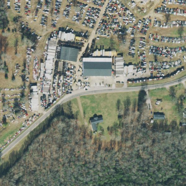 Aerial photo of Bobby White Motor