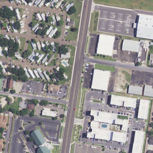 Aerial photo of South McColl Used Parts