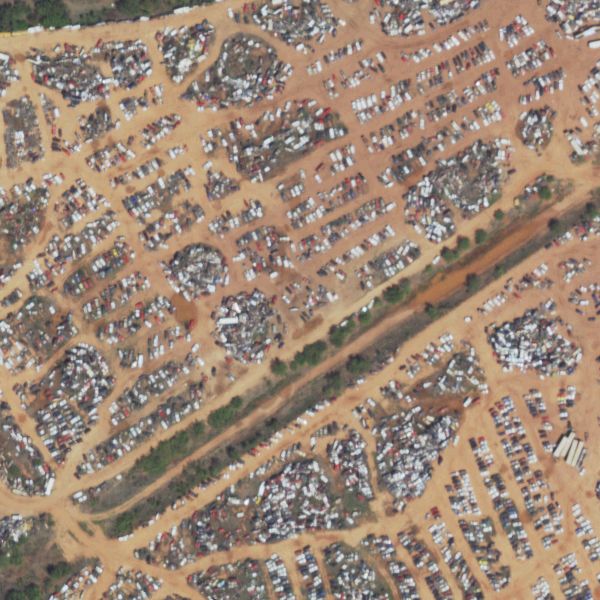 Aerial photo of David's Auto Salvage