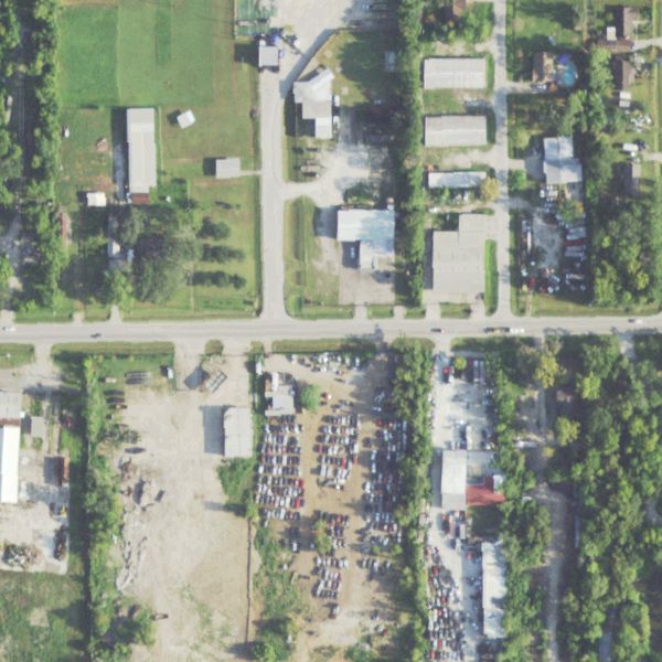 Aerial photo of Duque Used Auto Parts & Sales