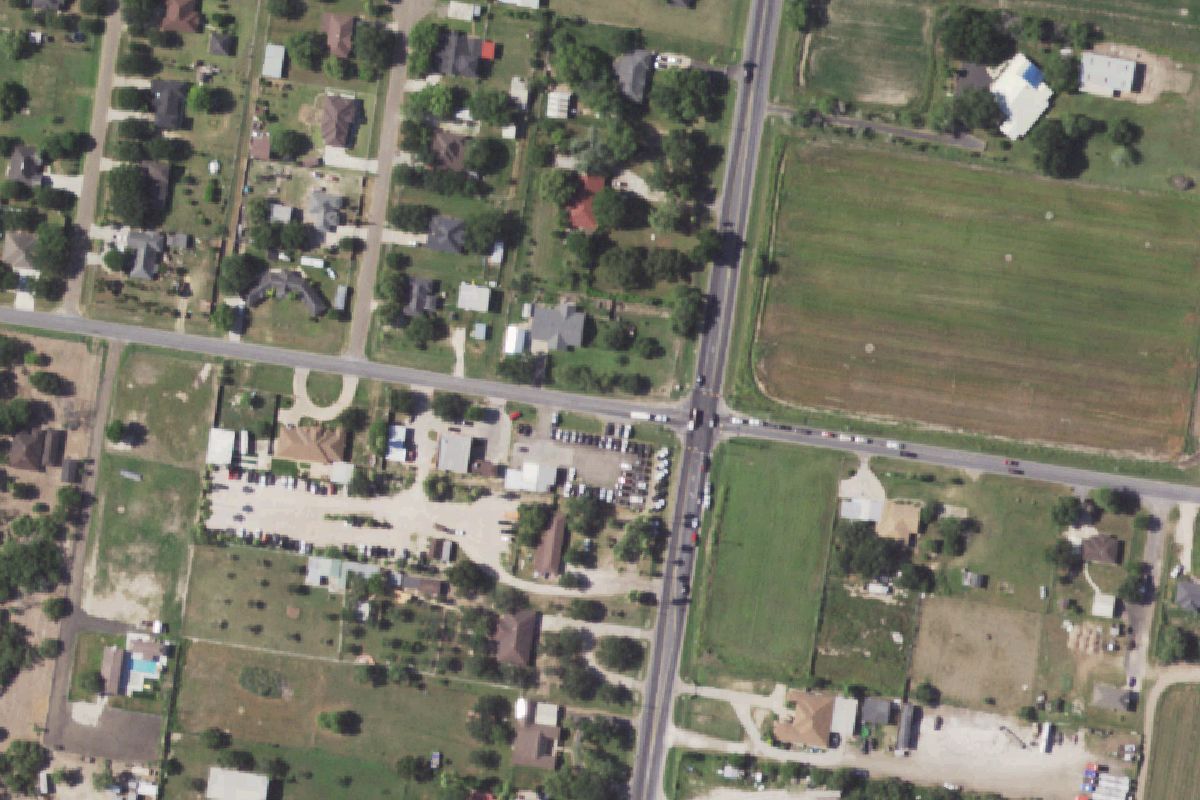 Aerial photo of Owassa Auto Sales & Auto Parts