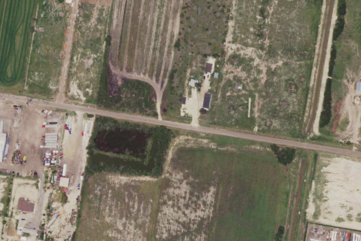 Aerial photo of Rogers Used Auto Parts