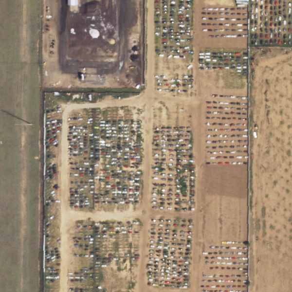 Aerial photo of H & H Salvage