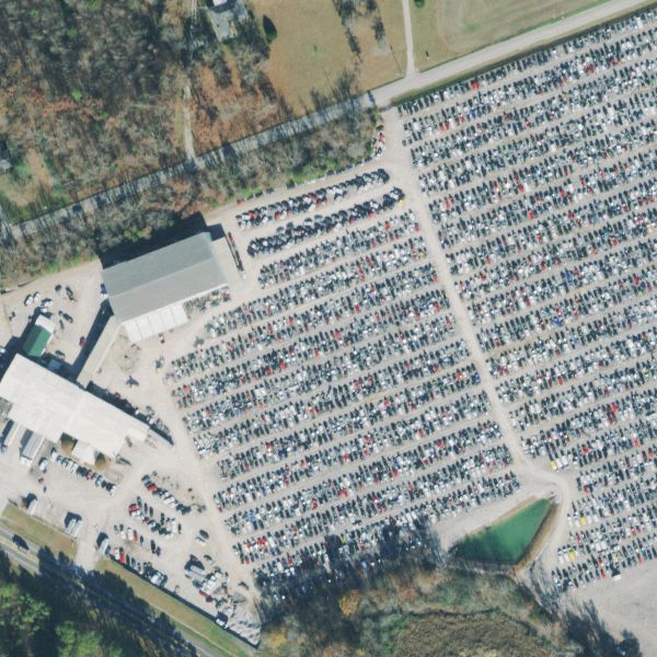 Aerial photo of LKQ Manchester