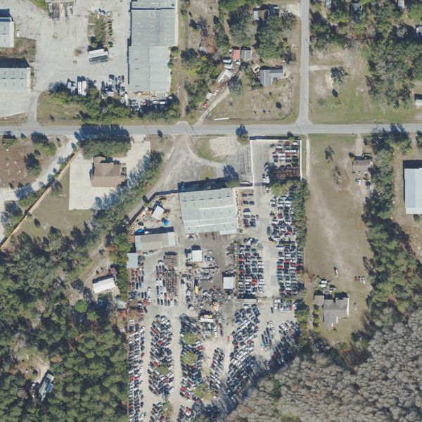 Aerial photo of Pasco EZ-Pull it