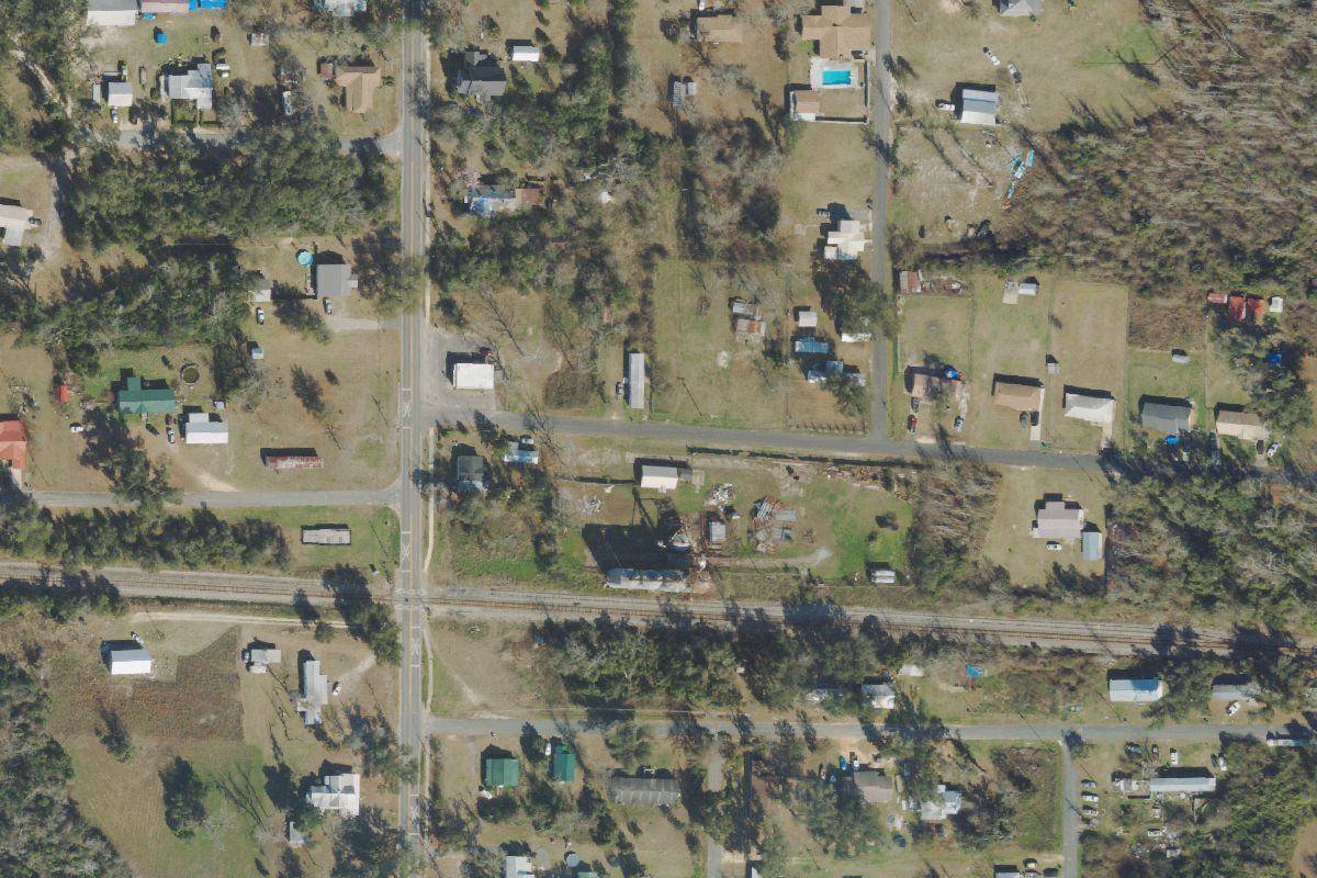Aerial photo of Panhandle Recycling