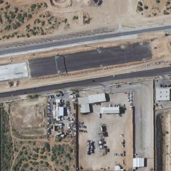 Aerial photo of Pull-A-Part El Paso