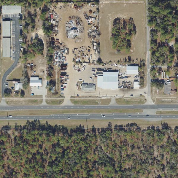 Aerial photo of Inter-County Recycling